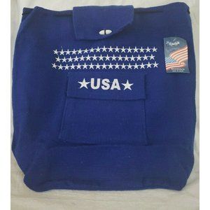 Oland USA Backpack  Blue with USA Design